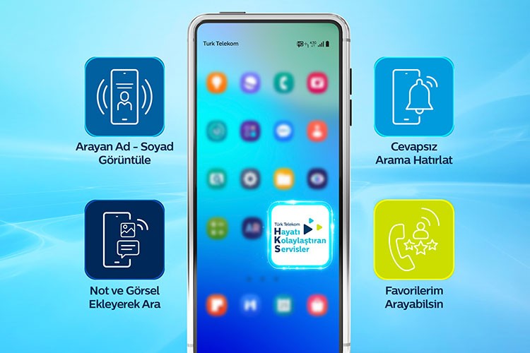 Mobil müşterilere özel çağrı yönetim uygulaması
