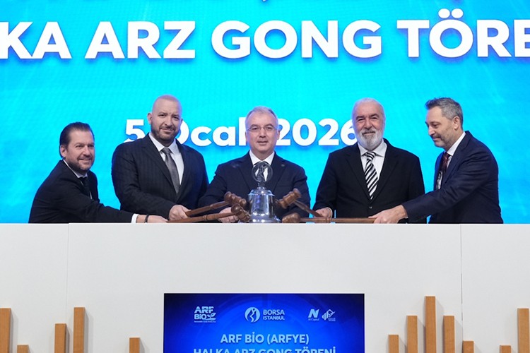 Borsa'da yılın ilk gongu ARF Bio için çaldı