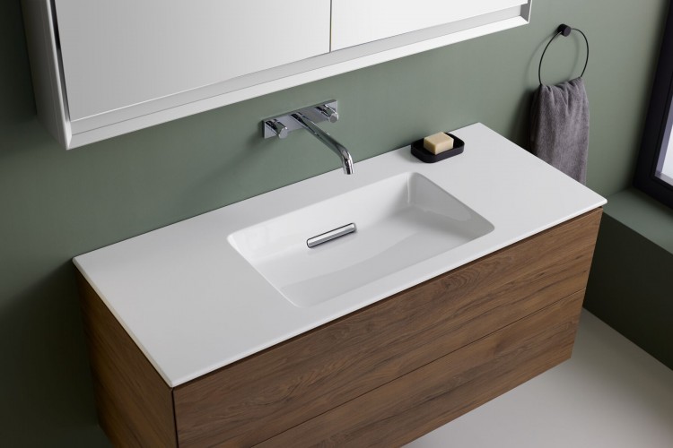 Şıklığın zamansız estetiği Geberit lavabo bataryalarıyla banyolarda