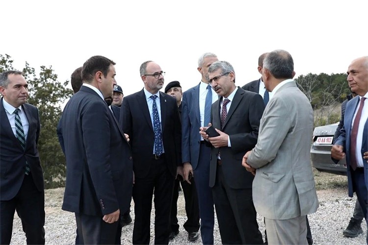 Kütahya'da Karma OSB için yer incelemesi
