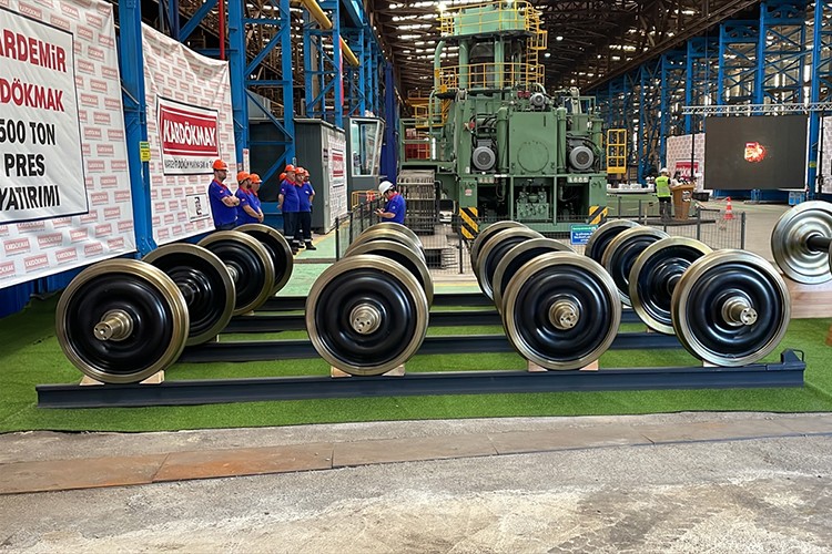 KARDÖKMAK'ın dövme çelik yatırımı hizmete alındı