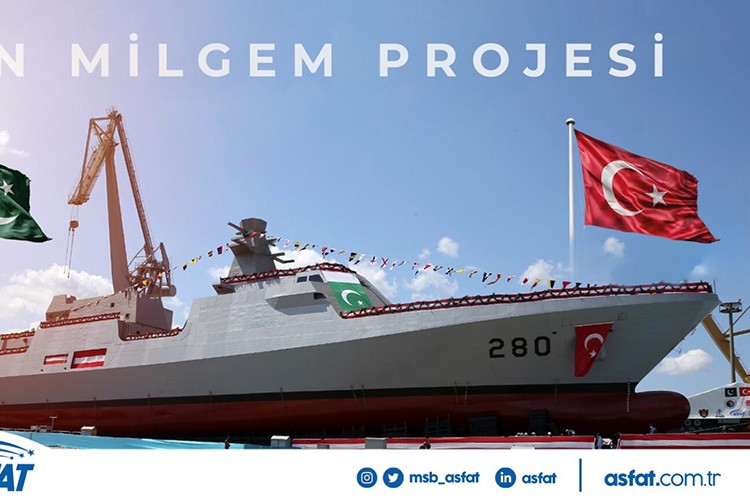 3. gemi denize indiriliyor