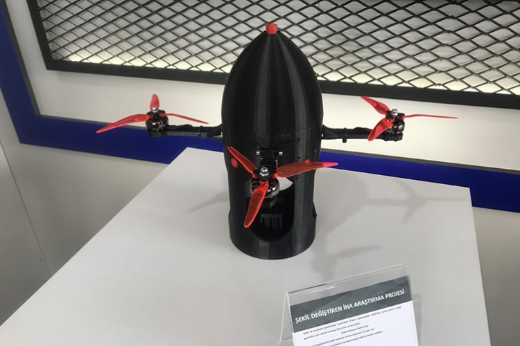 ASELSAN, "Şekil Değiştiren İHA"yı uçurdu