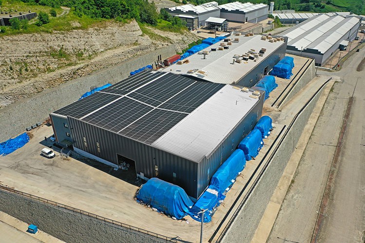 Mangal kömürü tesisinde güneşten de elektrik üretilecek