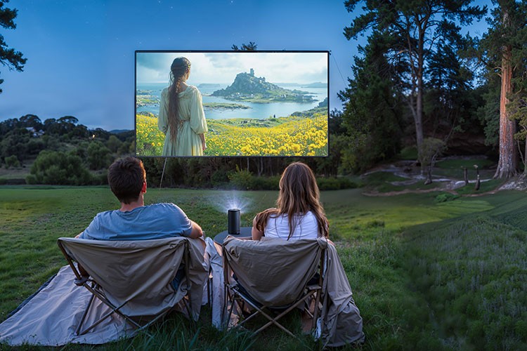 Nebula ile dev ekran, siz nerede isterseniz orada