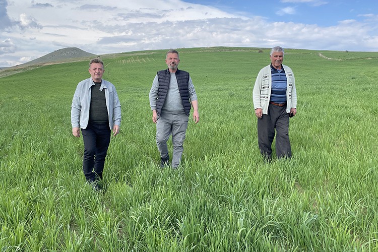 Ümitlenen çiftçi, mayısta da yağış bekliyor