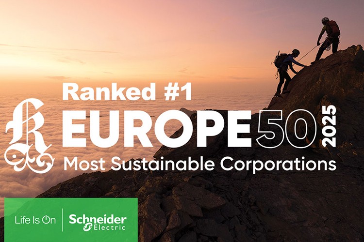 Schneider Electric, Avrupa'nın En Sürdürülebilir Şirketi Seçildi