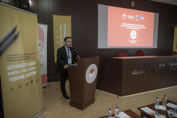 Erzurum'da "Biyokütlenin Enerji Yolculuğu Eğitimi" düzenlendi