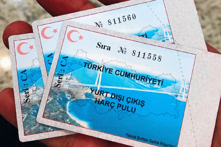 Yurtdışına çıkış harcı 710 lira oldu