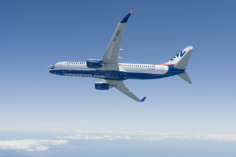 SunExpress 9 ayda 10 milyon yolcu taşıdı