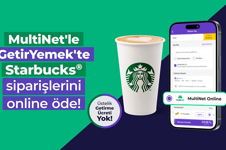 Starbucks'tan yemek kartı kullanıcılarını sevindiren iş birliği