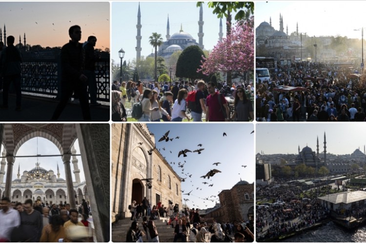 İstanbul yılın ilk 4 ayında 5,2 milyon yabancı turist ağırladı