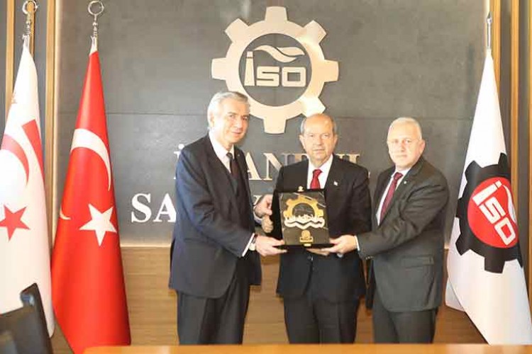 Ersin Tatar, İSO'yu ziyaret etti