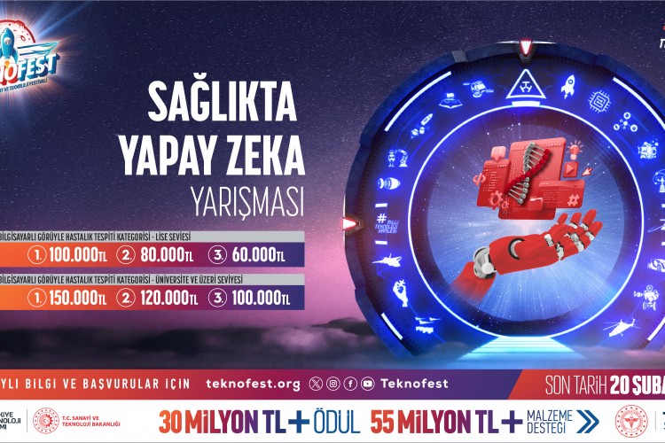 Sağlıkta Yapay Zeka Yarışması İçin Başvurular Devam Ediyor