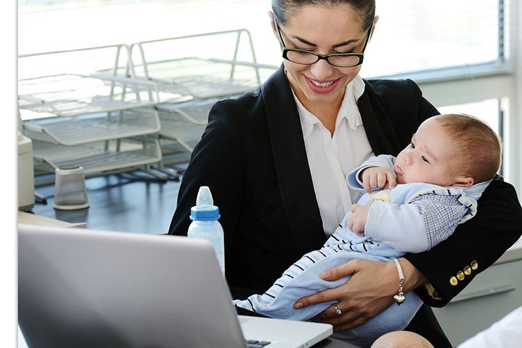 Çalışan annelere 650 TL destek