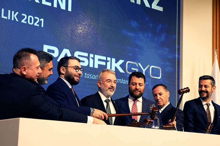 Borsa İstanbul'da gong Pasifik Gayrimenkul Yatırım Ortaklığı için çaldı