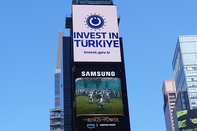 Times Meydanı'nda Türkiye'ye yatırım mesajı