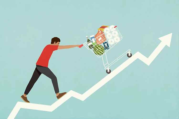 TÜFE Mart'ta 2.9 arttı