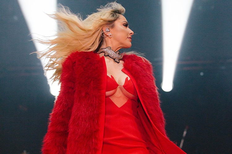 Hadise'den anlamı büyük konser