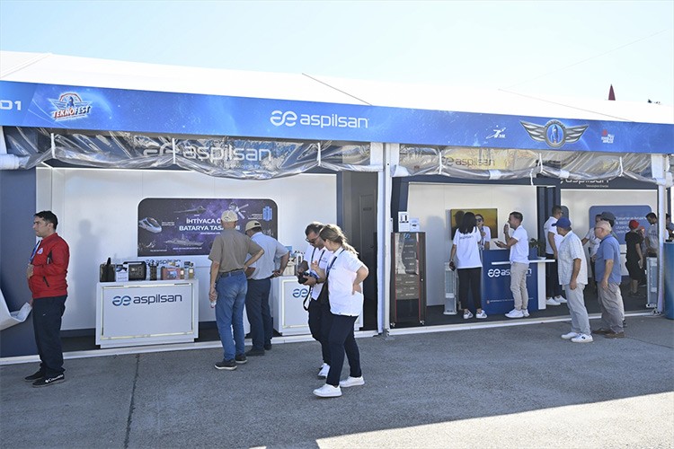ASPİLSAN milli batarya ve pil ürünlerini sergiliyor