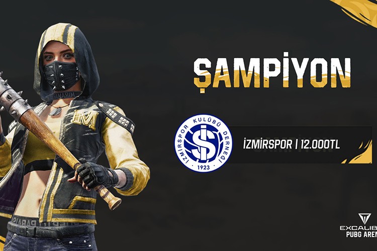 PUBG Arena'nın şampiyonu İzmir