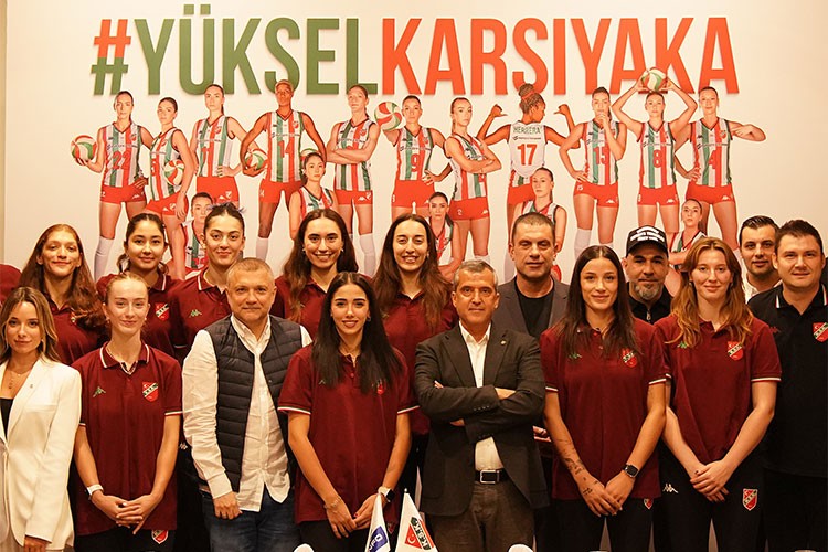 Karşıyaka Kadın Voleybol Takımı'nın isim ve forma sponsoru oldu