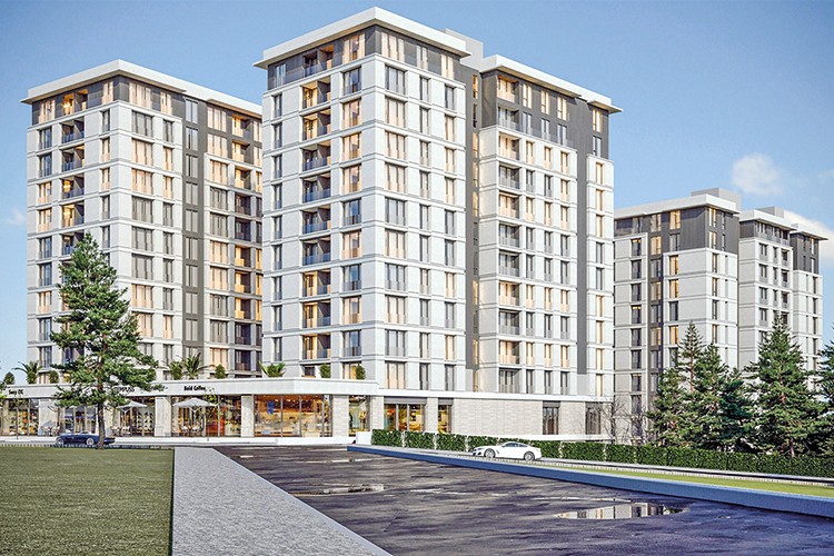 'Alya 4 Mevsim' projesinde iki bloğun inşaatı tamamlandı