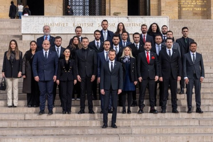 TÜGİAD Ankara Yönetim Kurulu Anıtkabir'i Ziyaret Etti