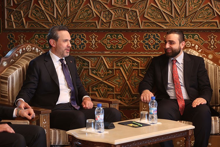 Bakan Bayraktar, Şam'da resmi temaslarda bulunuyor