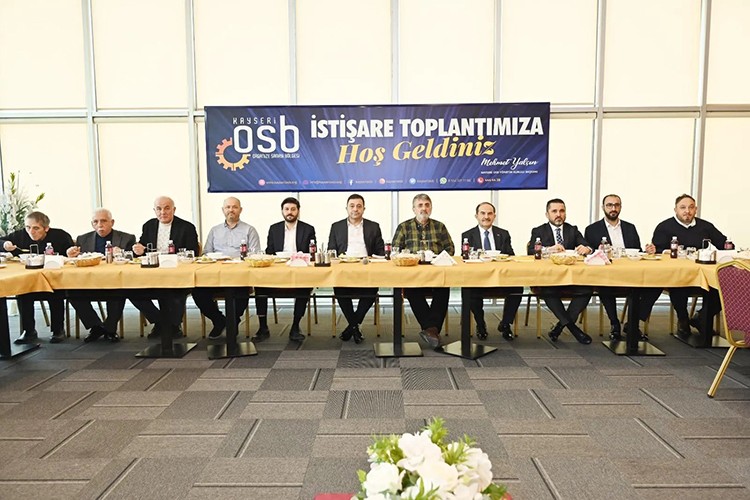 OSB projeleri sanayiciye anlatıldı