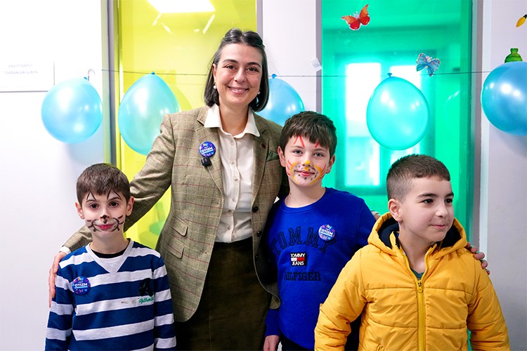 Üsküdar'da Otezm Farkındalık etkinliği