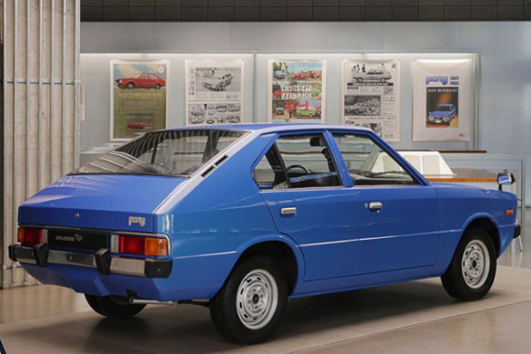 Seri üretim ilk otomobili Pony'e özel sergi açtı