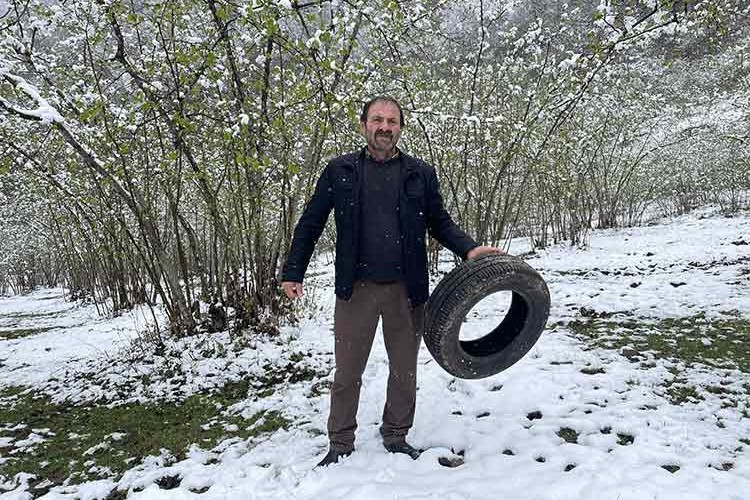 Fındık üreticileri bahçelerini soğuktan "dumanla" koruyacak