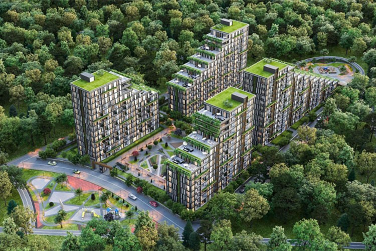 İzmir Ekmas Koru'da taksitli konut satışı başladı