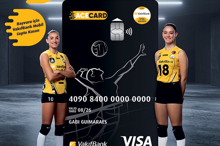 VakıfBank'tan voleybola özel Ace Card