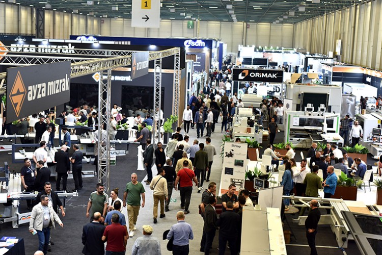 WoodTech fuarına yoğun ilgi