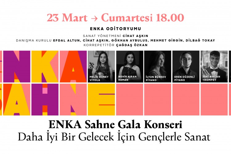 Genç Yetenekler, ENKA Sahne Gala Konseri'ne Hazır!