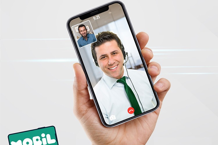 Görüntülü görüşmeyle uzaktan müşteri olma