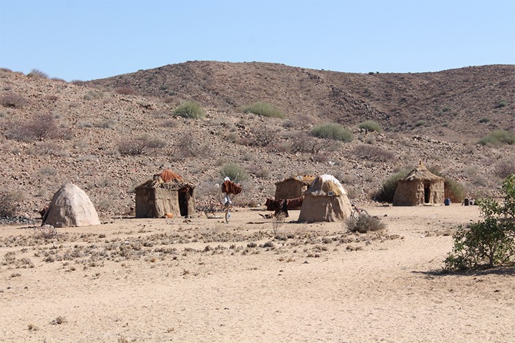 Namibya'nın Caprivi şeridi...