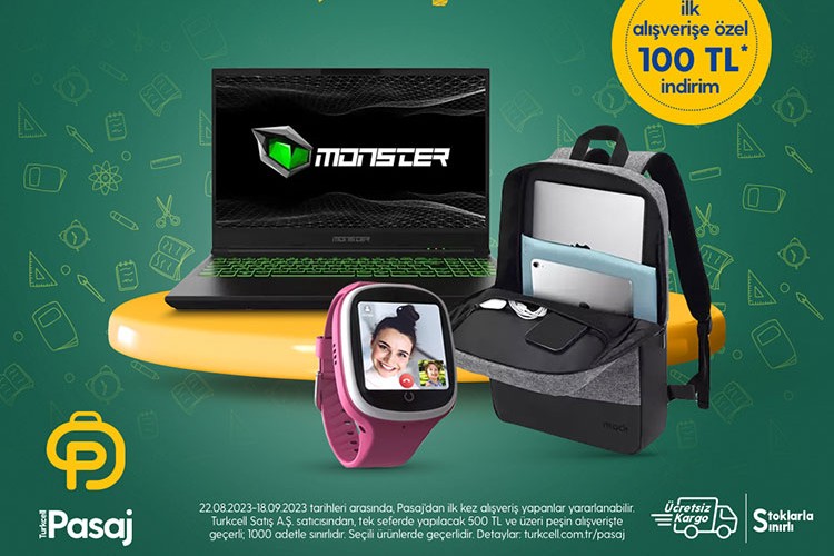 Pasaj'da okula ve şehre dönüş fırsatları başladı