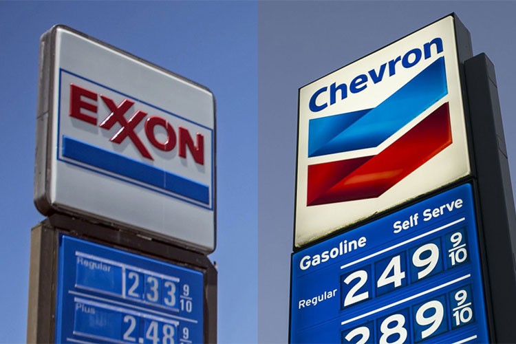ExxonMobil ve Chevron'un karı 2024'te düştü