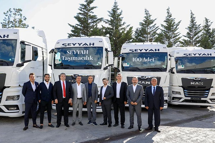 Avrupa'da 100 adet çekici ile büyüyor