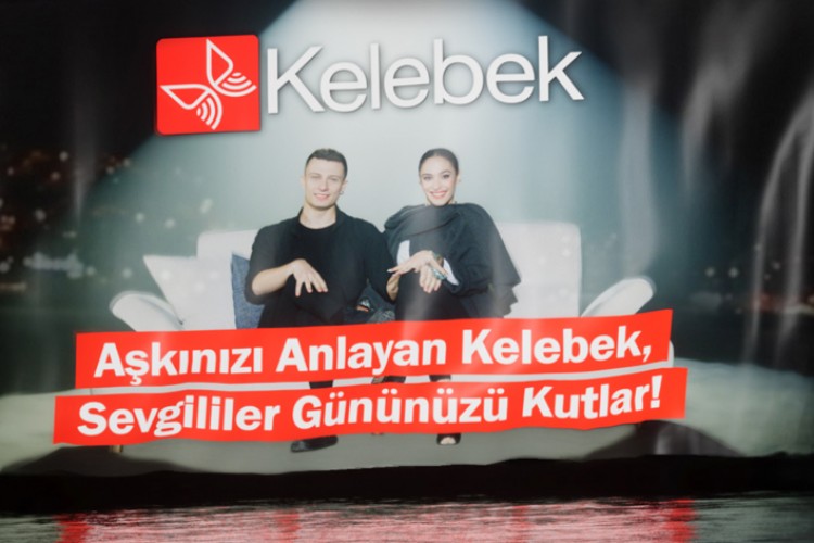 Kelebek Mobilya'nın Sevgililer Günü Reklam Filmi İstanbul Boğazı'nda