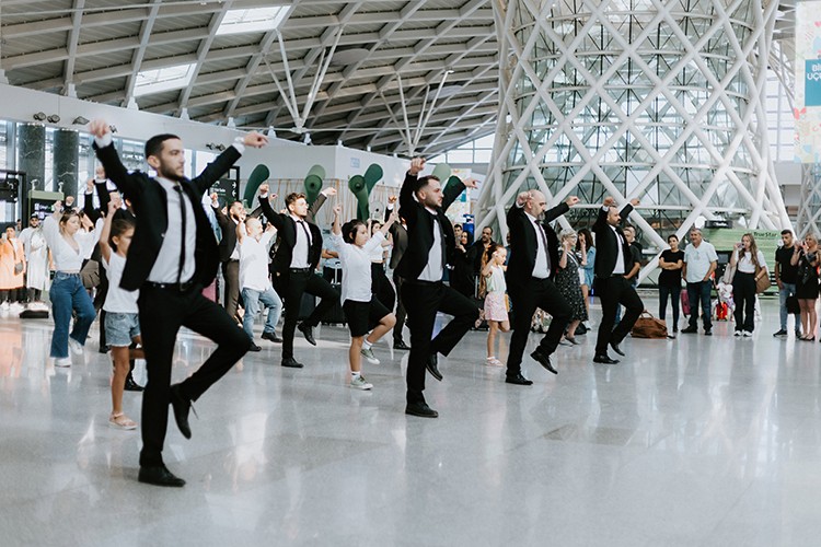 Adnan Menderes Havalimanı'nda 9 Eylül Coşkusu