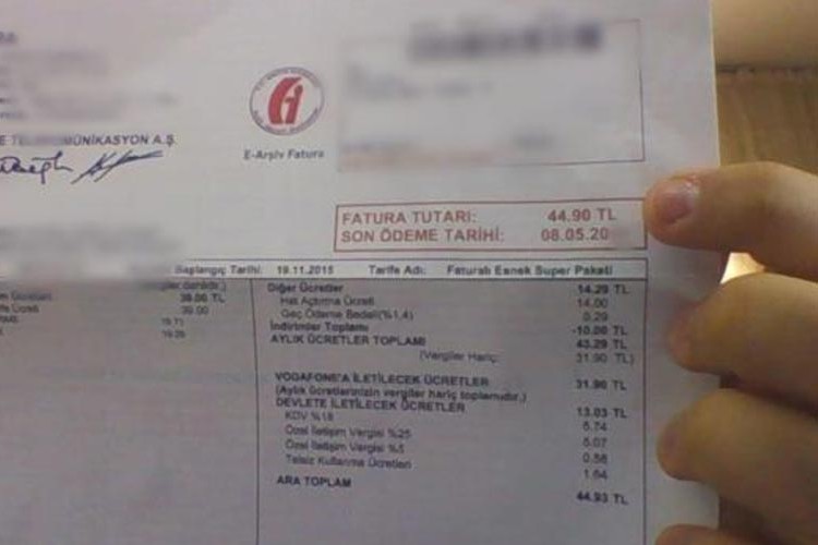 Silinen borçların çoğu öğrencilerin telefon faturası