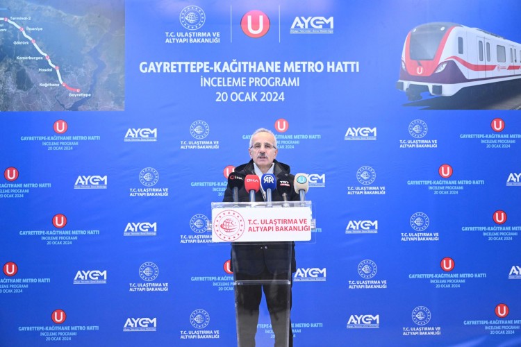 'GAYRETTEPE–KAĞITHANE' METRO HATTI'NDA GERİ SAYIM