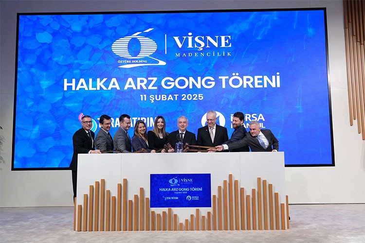 Borsa İstanbul'da gong Vişne Madencilik için çaldı
