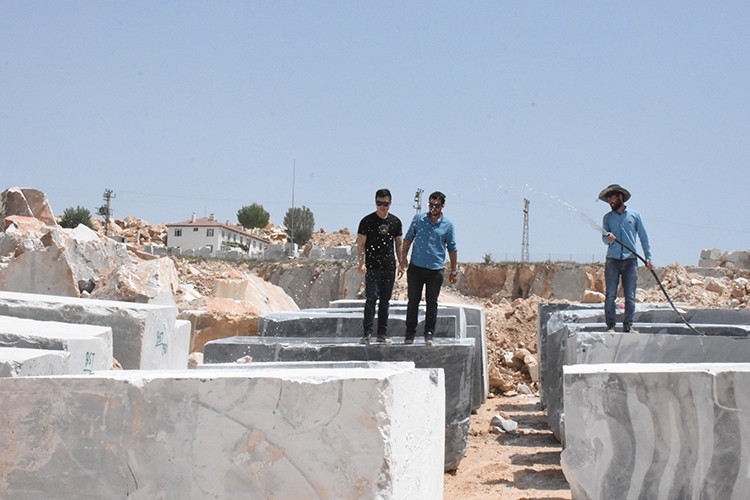 Türk mermeri Çin'de