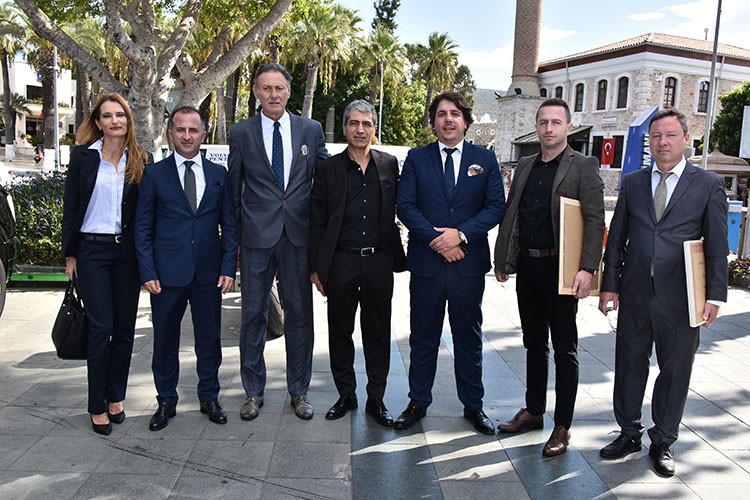 Montenegro heyeti Bodrum'a geldi