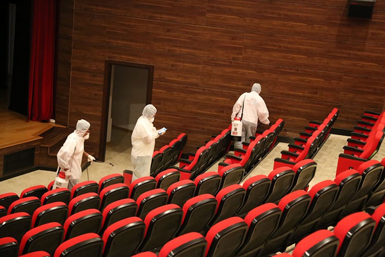 İkitelli OSB Koronavirüs Önlemlerine Devam Ediyor